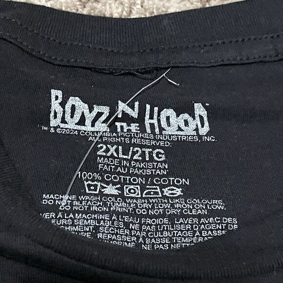 Ice Cube Shirt Mens XXL 2XL Black Boyz N The Hood Stained Glass South Central LA - Picture 2 of 6